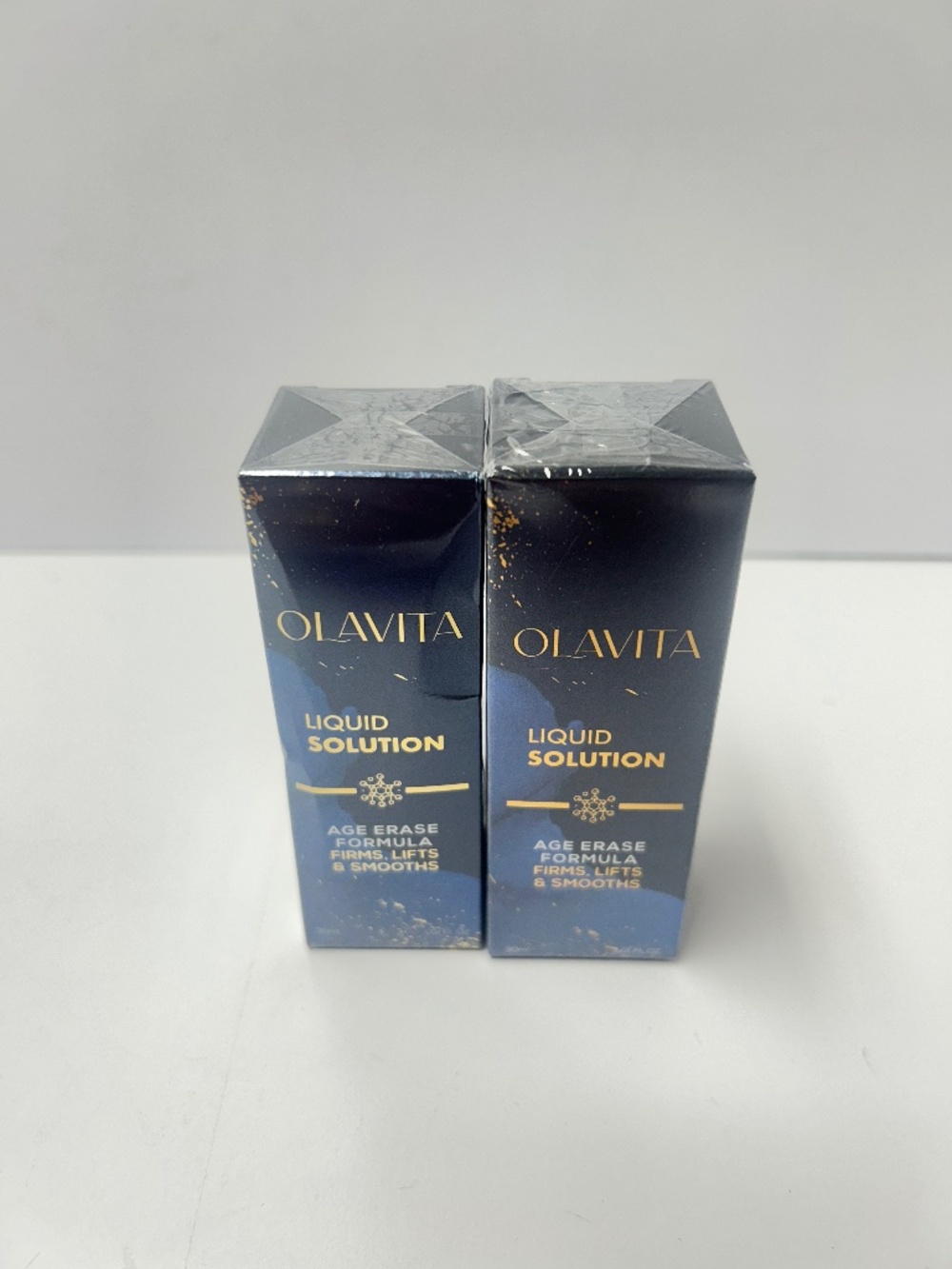 OLAVITA Lot of 2 Age Erase Formula Liquid Solution Firms New Sealed 30ml